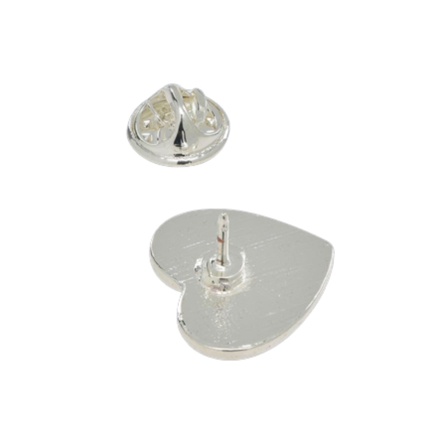 Pansexual Heart Shaped Pins