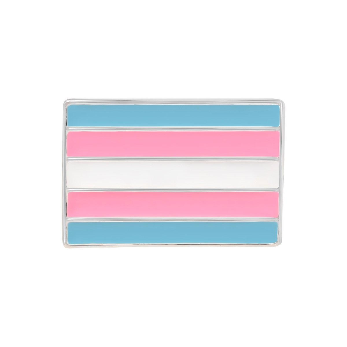 Rectangle Transgender Pride Flag Pins