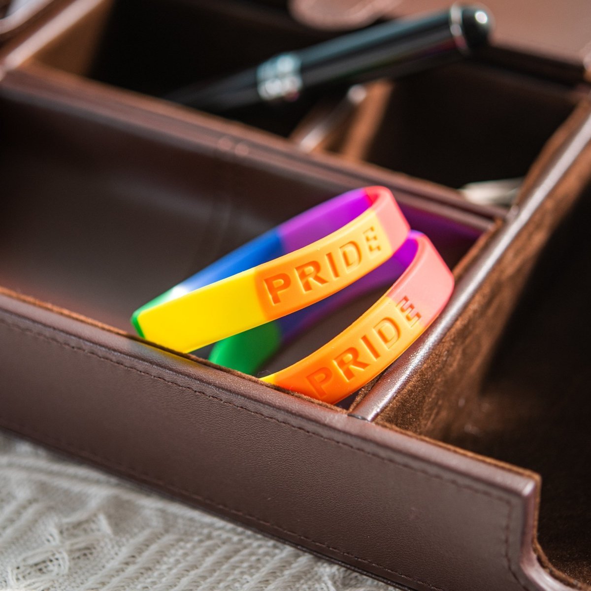 Rainbow PRIDE Silicone Bracelet Wristbands